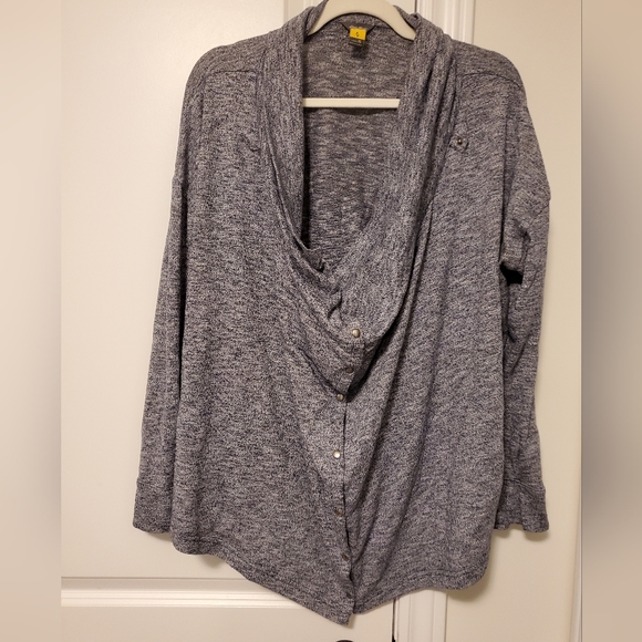 Eddie Bauer Sweater/Cardigan/Cowl Kneck - Picture 3 of 4